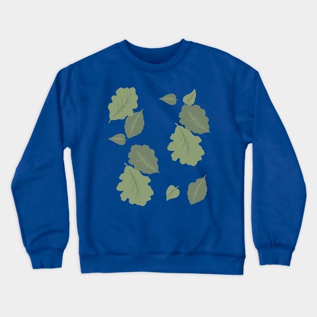 Falling Leaves Crewneck Sweatshirt by SarahMurphy